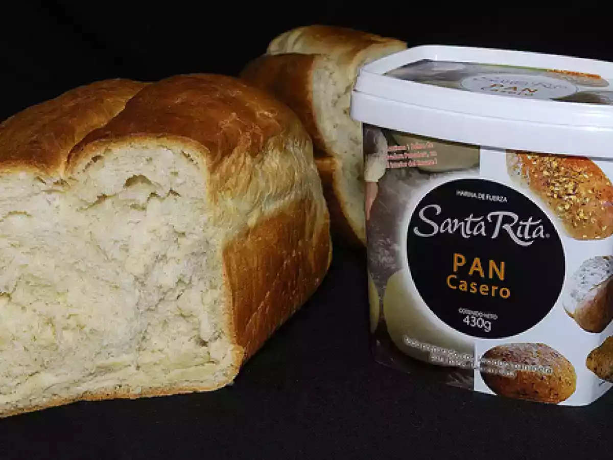 Pan Casero. Harinas Santa Rita.