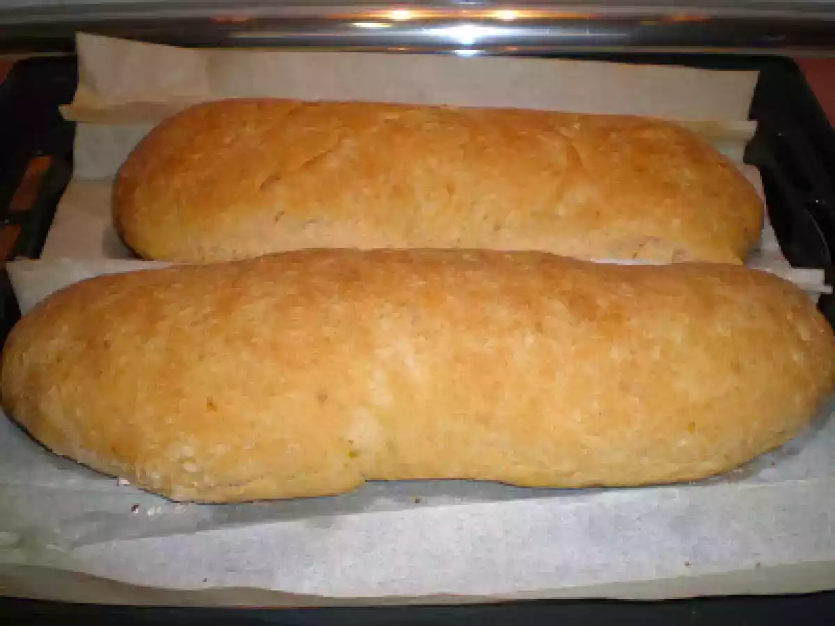 Pan chapata o ciabatta con tomate seco en aceite - foto 2