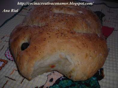 Pan choricero con forma de pez, foto 2