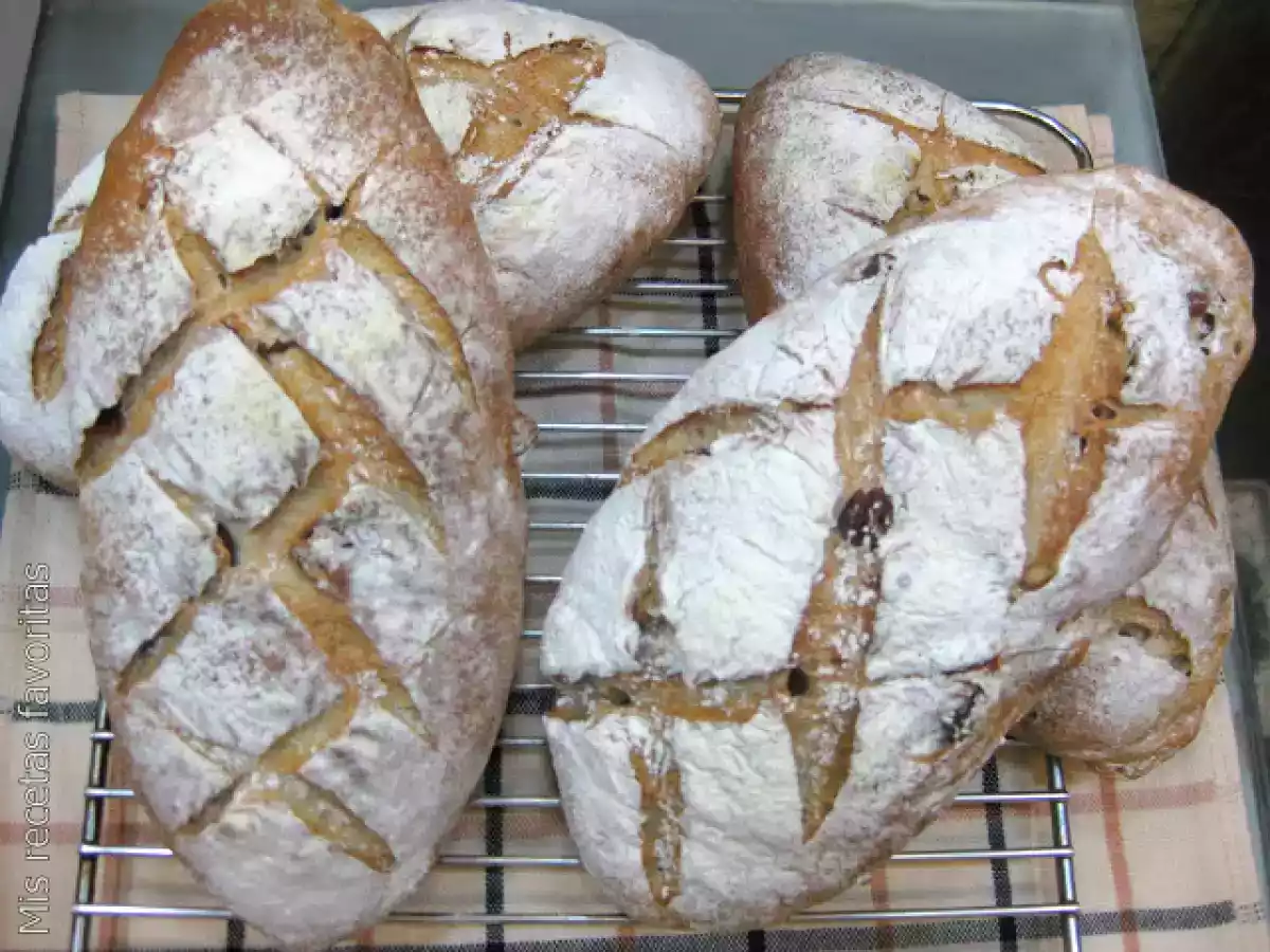 Pan con arándanos y masa madre - foto 5