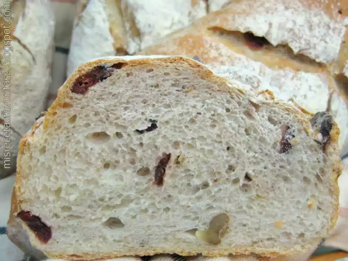 Pan con arándanos y masa madre - foto 7