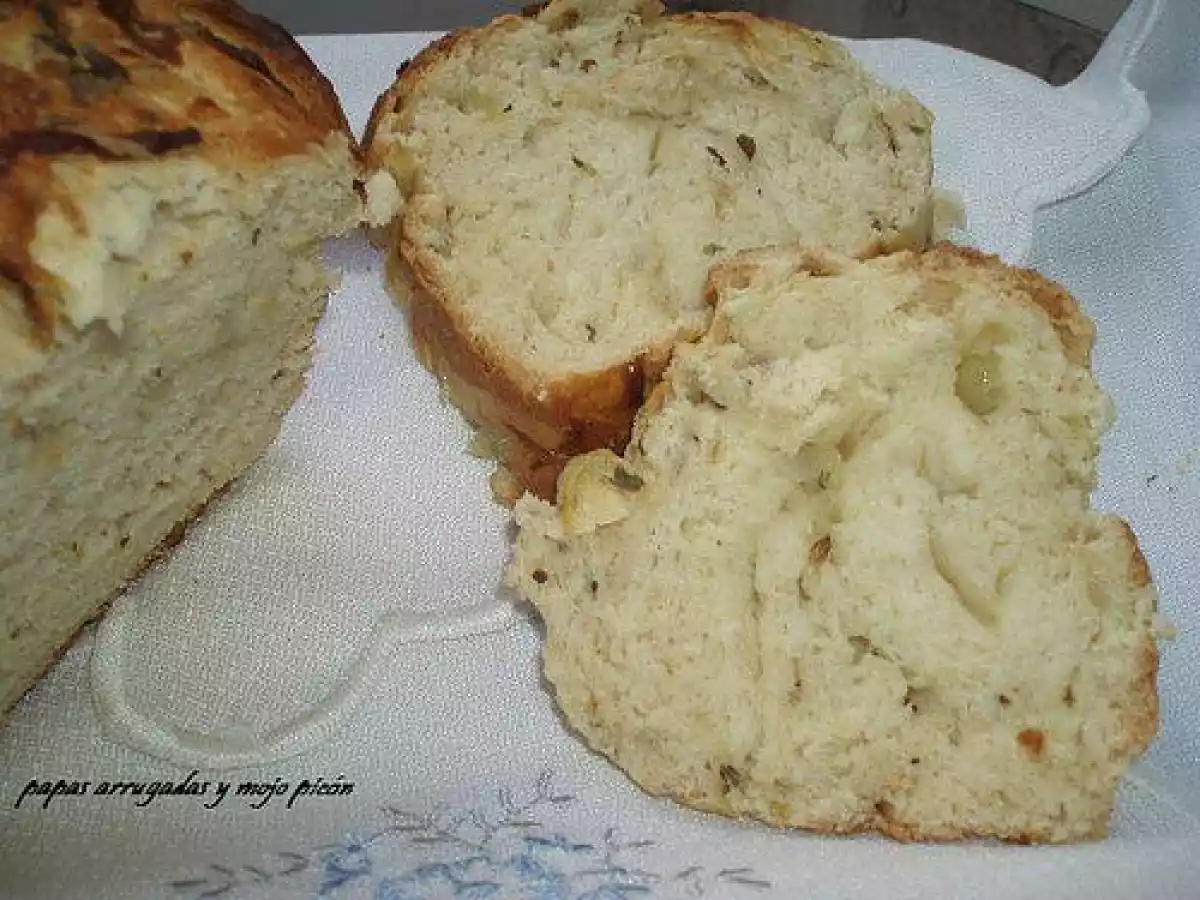 PAN CON CEBOLLA Y ORÉGANO **paso a paso** - foto 2
