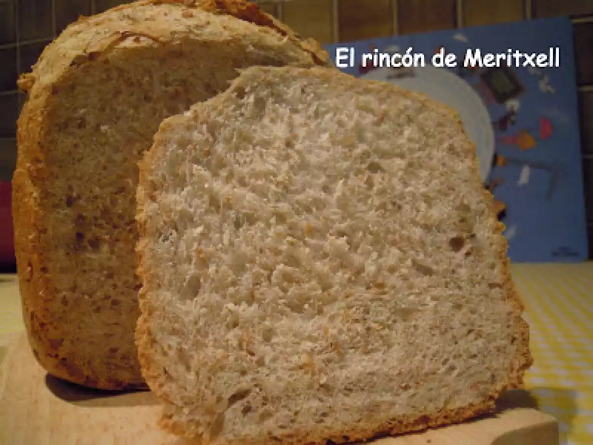 Pan con harina integral ligera