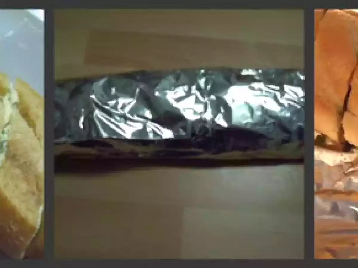 Pan con mantequilla al ajo y perejil - foto 3