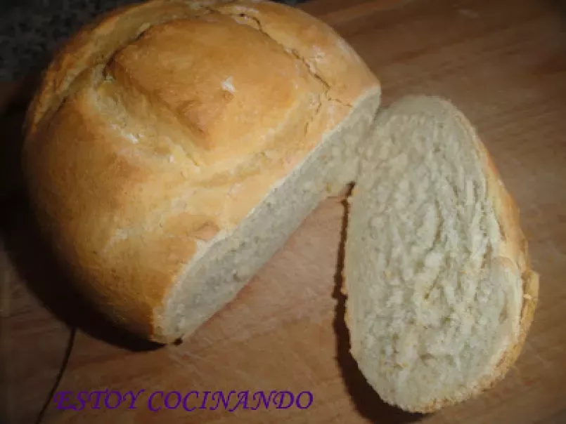 Pan con masa madre en panificadora