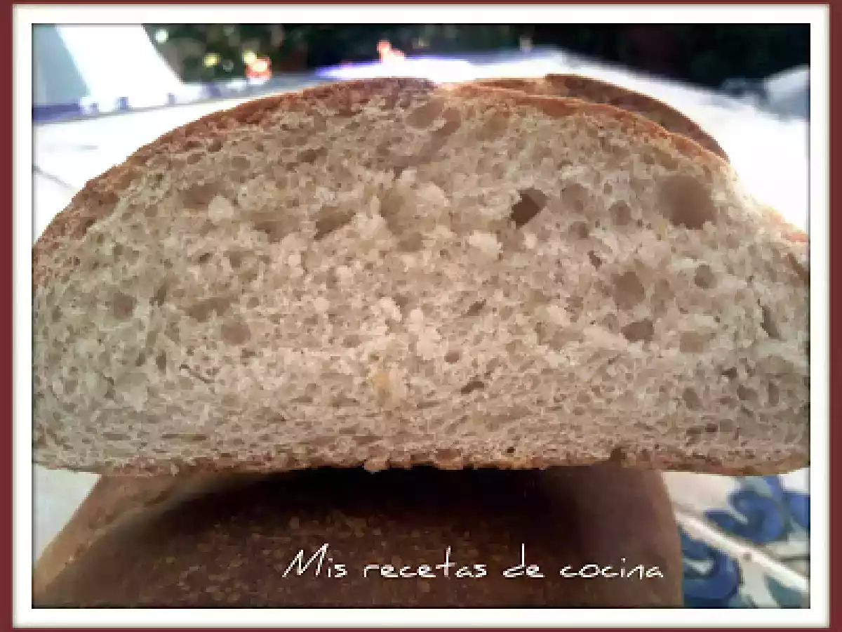 Pan con masa madre San Francisco