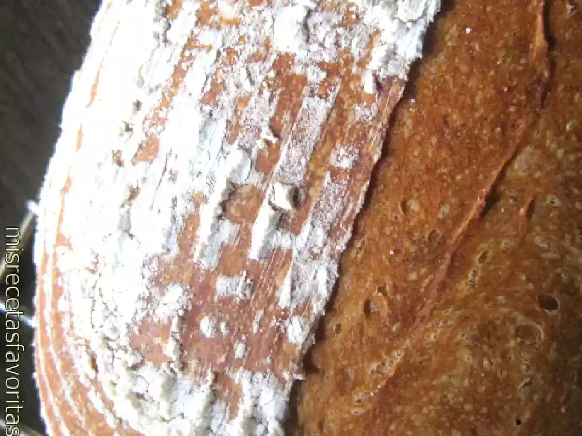 Pan con prefermento de uvas pasas II