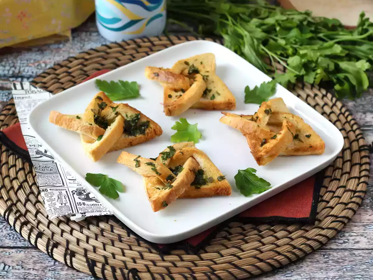 Pan de ajo con forma de estrella - foto 7