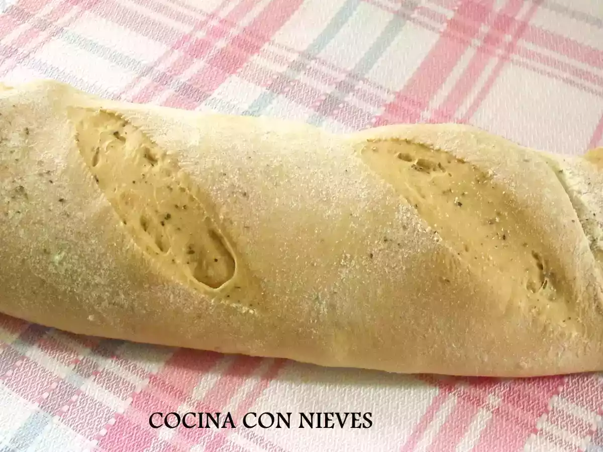 Pan de ajo y orégano