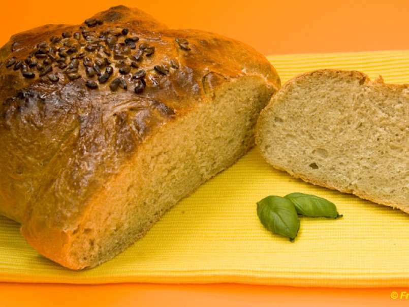 Pan de albahaca y masa madre, foto 2