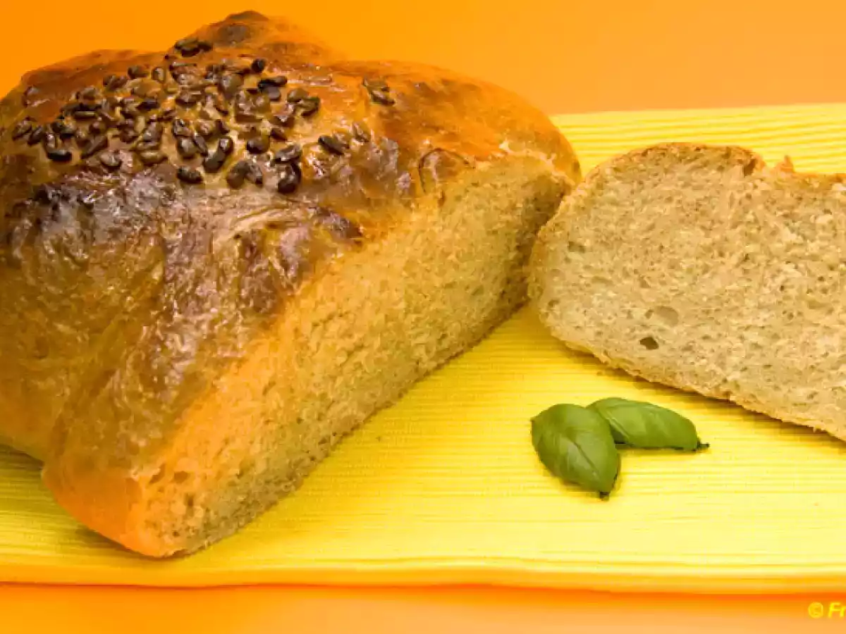 Pan de albahaca y masa madre - foto 2