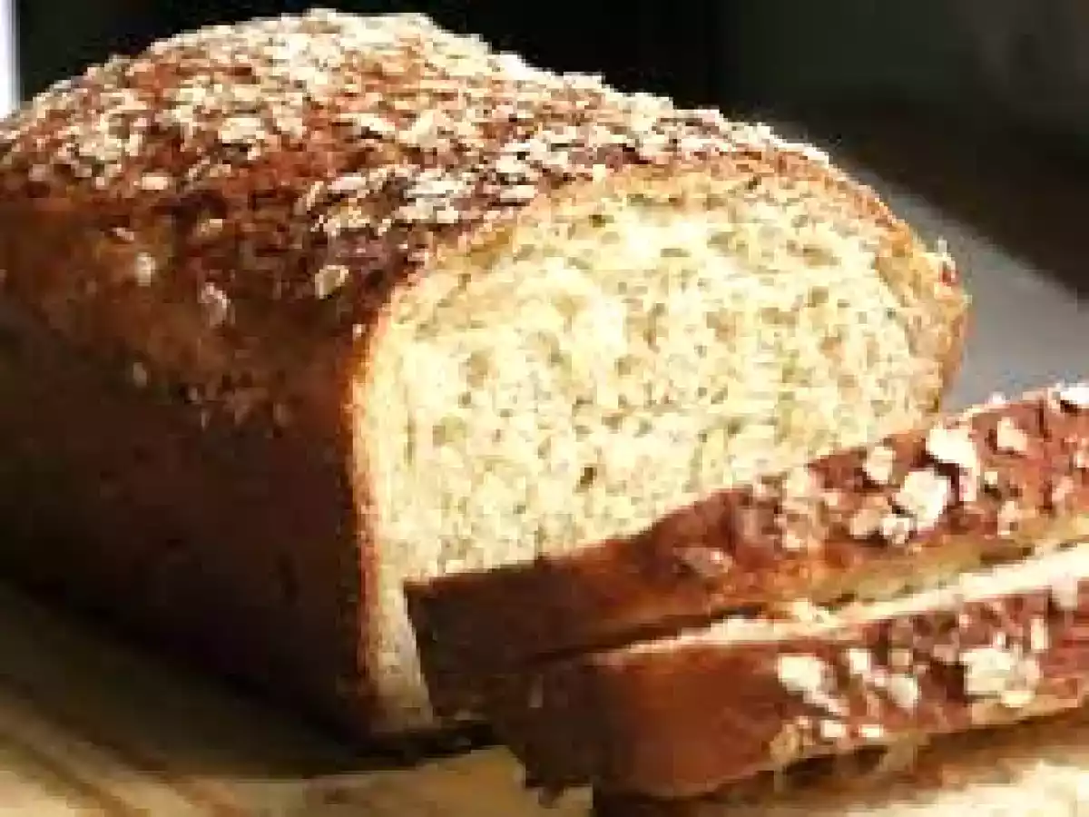 Pan de avena a dos caras