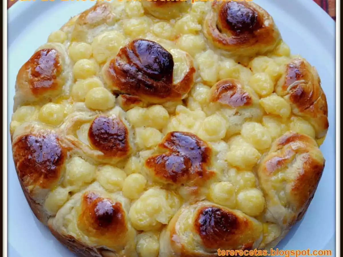 Pan de Brioche con crema pastelera. - foto 2