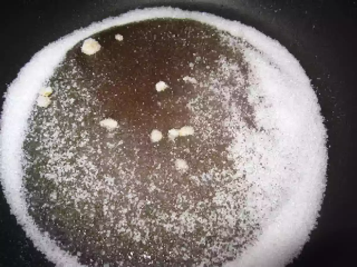 Pan de calatrava con naranjas y frutos secos caramelizados (al microondas) - foto 4