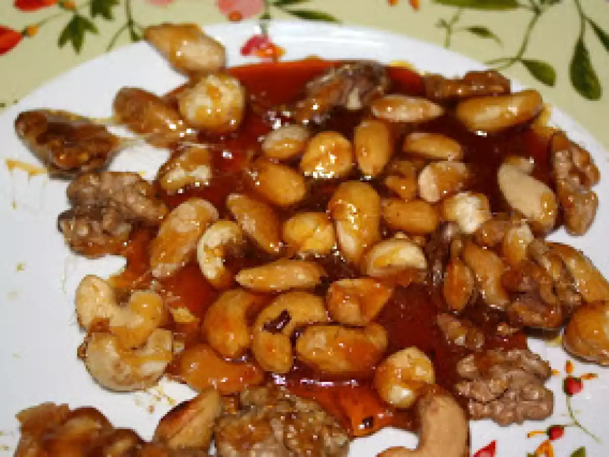 Pan de calatrava con naranjas y frutos secos caramelizados (al microondas) - foto 7