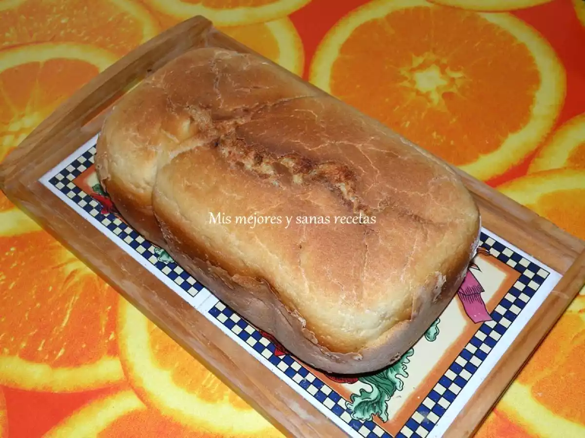 Pan de cebolla en panificadora