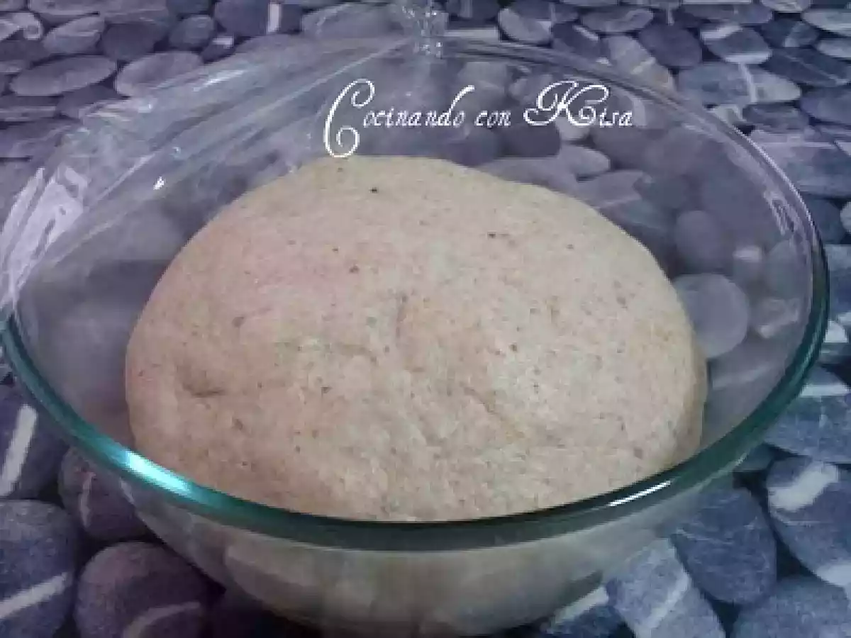 Pan de centeno al ajo, albahaca y orégano (chef o matic y horno tradicional) - foto 4