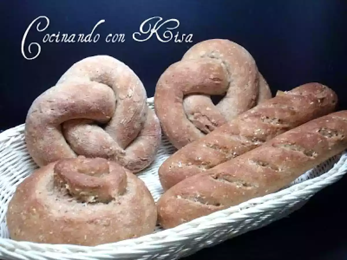 Pan de centeno con 5 cereales (chef of matic y horno tradicional)