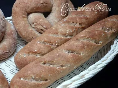 Pan de centeno con 5 cereales (chef of matic y horno tradicional) - foto 2