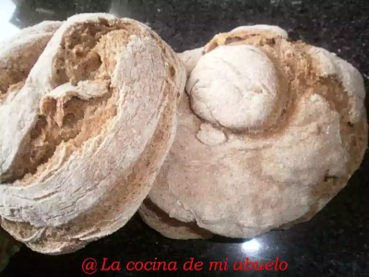 Pan de centeno integral