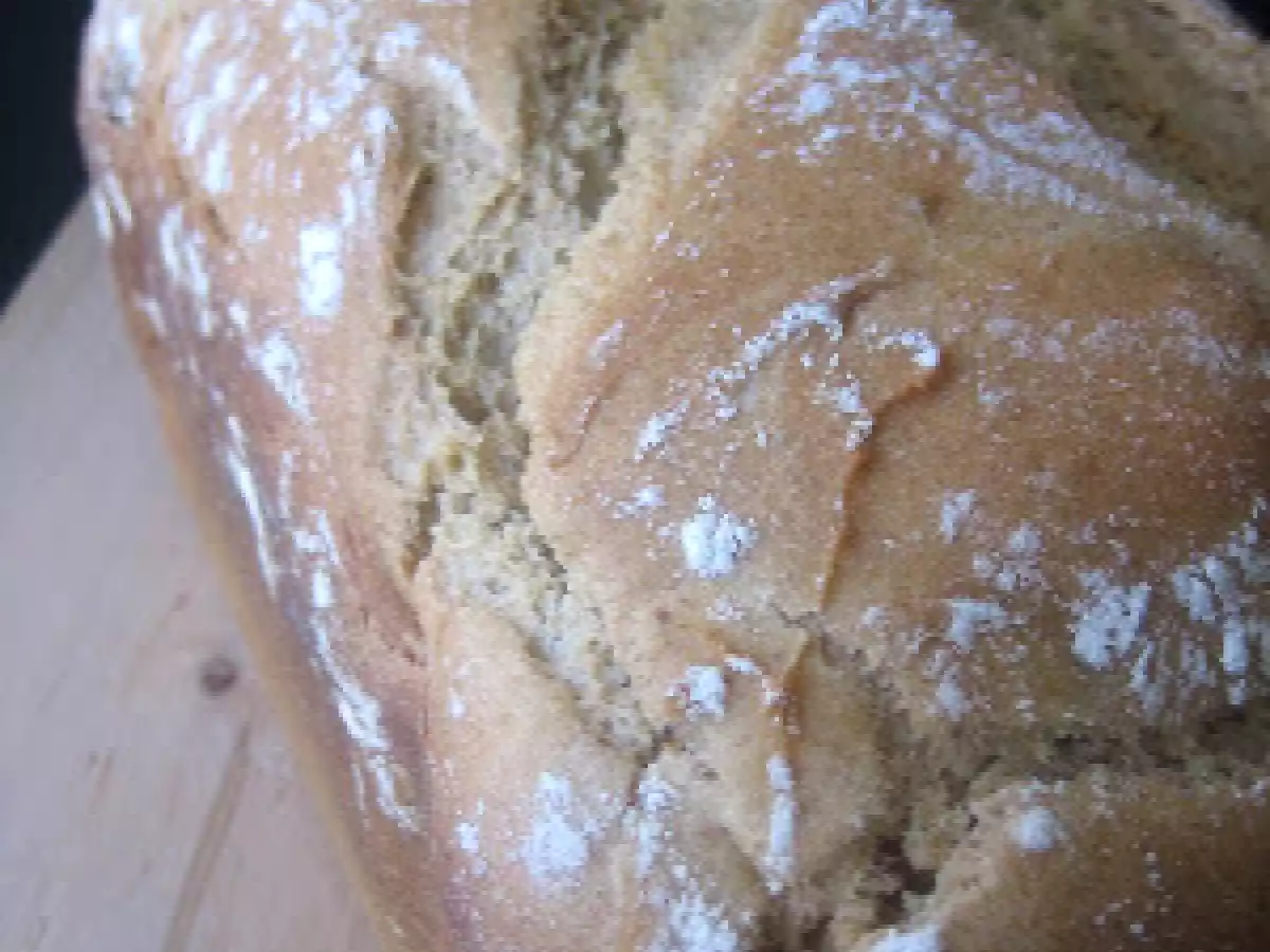 Pan de centeno y pasas (panificadora) - foto 2