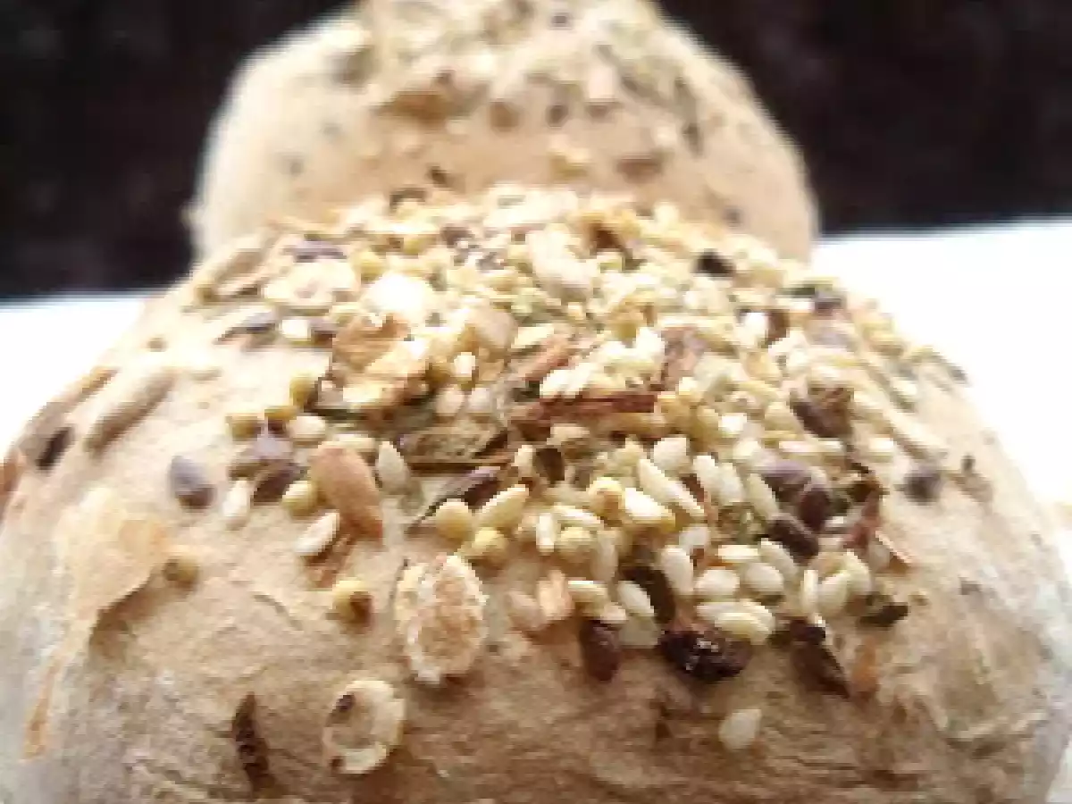 Pan de cereales y semillas