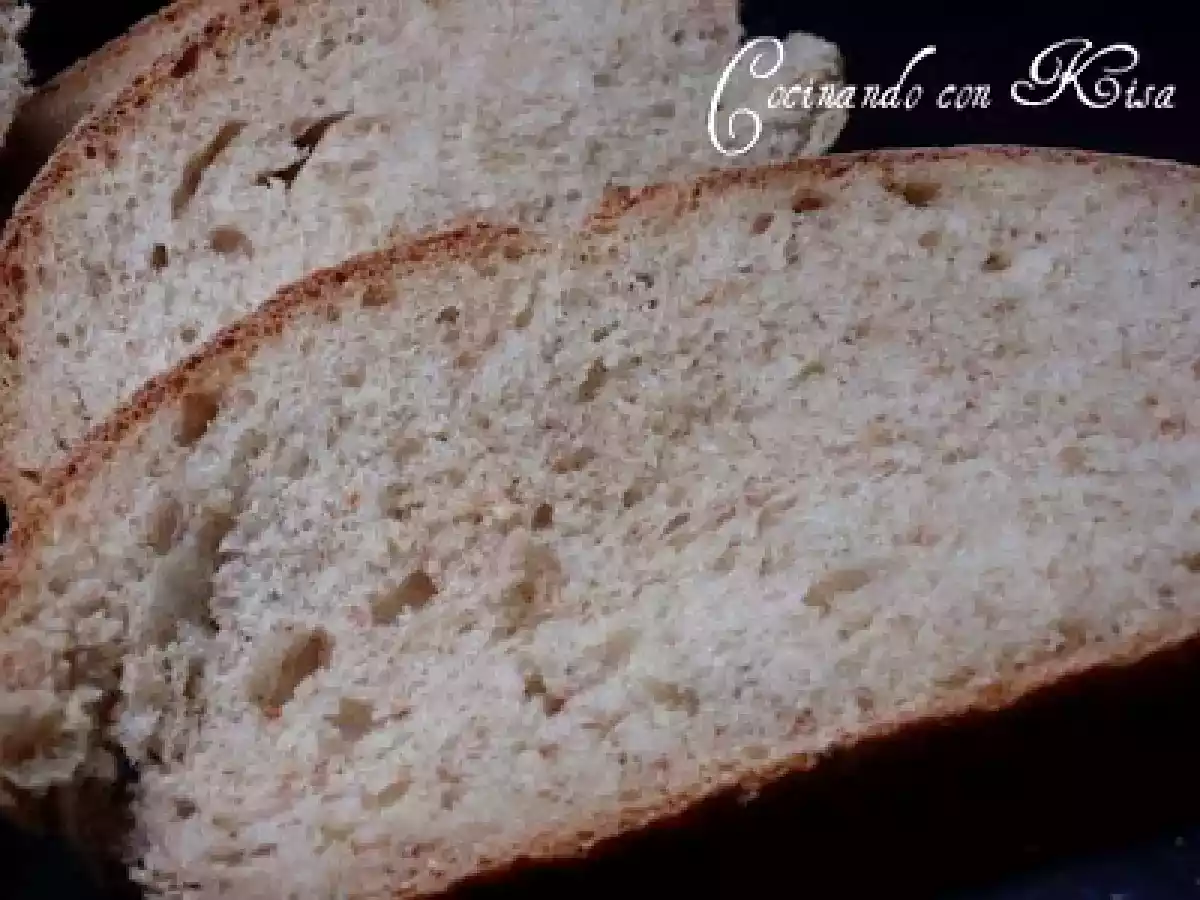 Pan de cerveza negra con masa madre con extracto de malta - foto 3