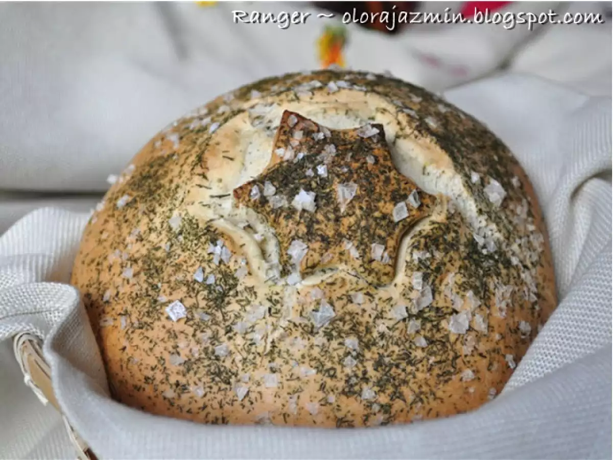 Pan de cerveza y eneldo