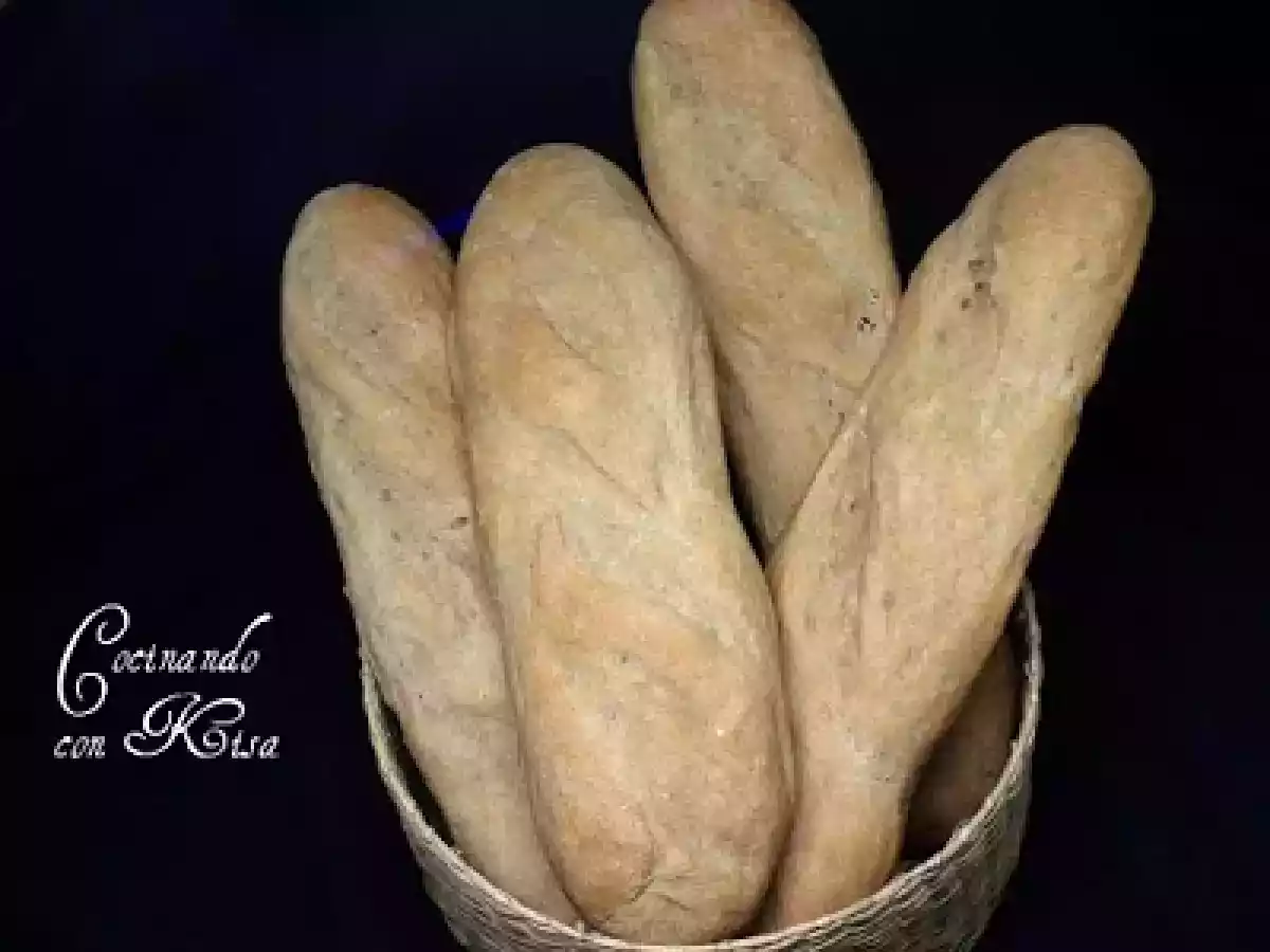 Pan de gofio (kitchen Aid y horno tradicional)
