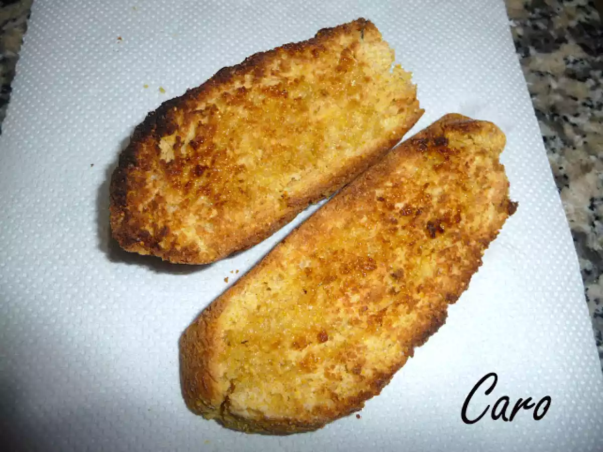 Pan de harina de maíz y tomillo