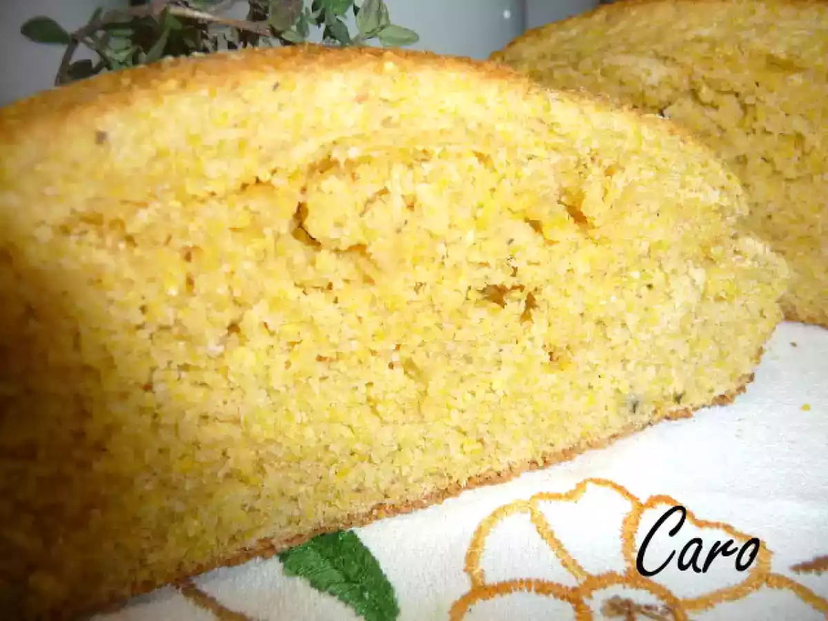 Pan de harina de maíz y tomillo - foto 3