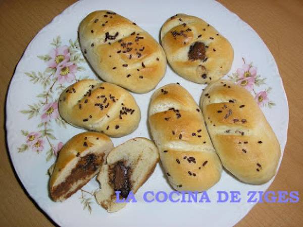 PAN DE LECHE CON CHOCOLATE