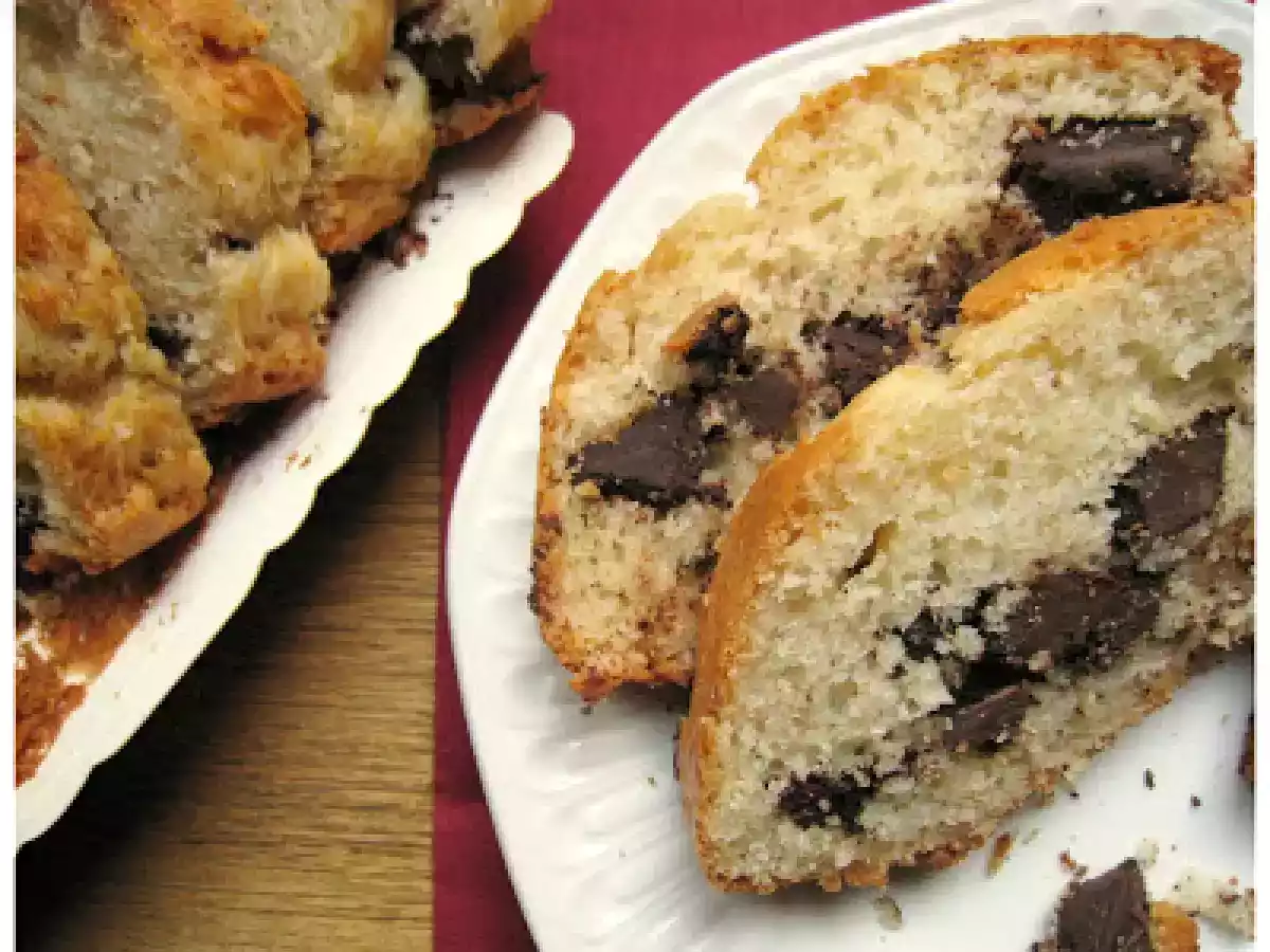 Pan de leche con chocolate sin azúcar
