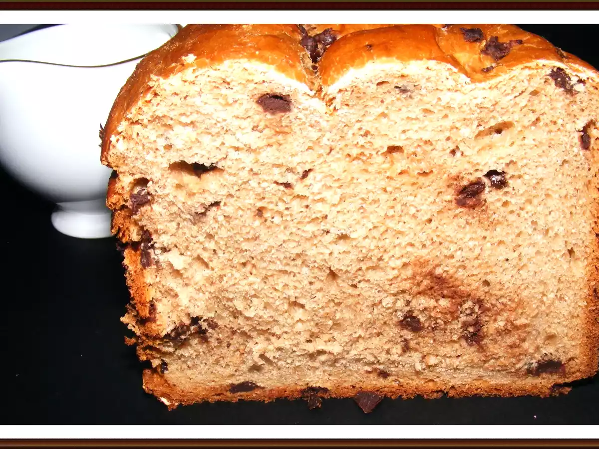 PAN DE LECHE DE SOJA CON PEPITAS DE CHOCOLATE