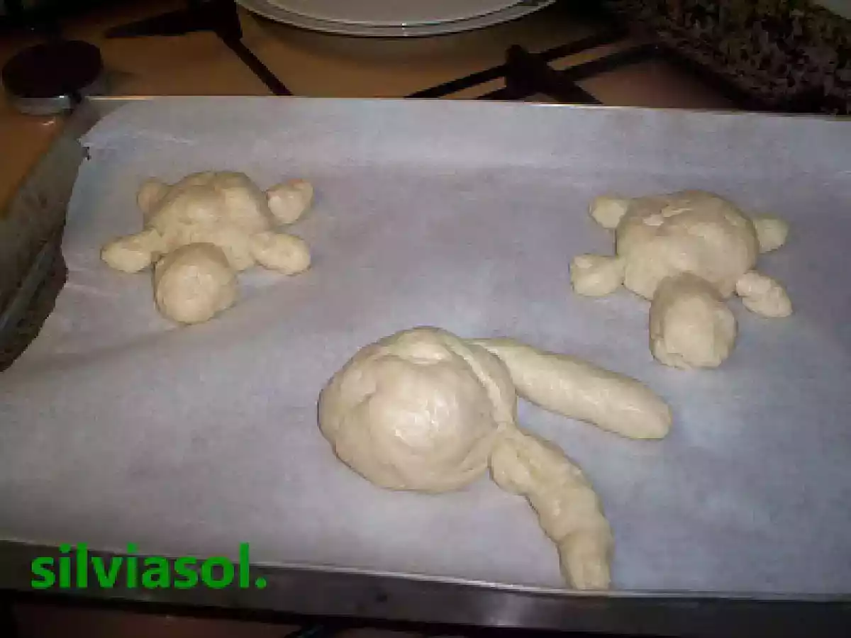 PAN DE LECHE EN FORMAS DIFERENTES.(PETIT PAINS AU LAIT) - foto 5