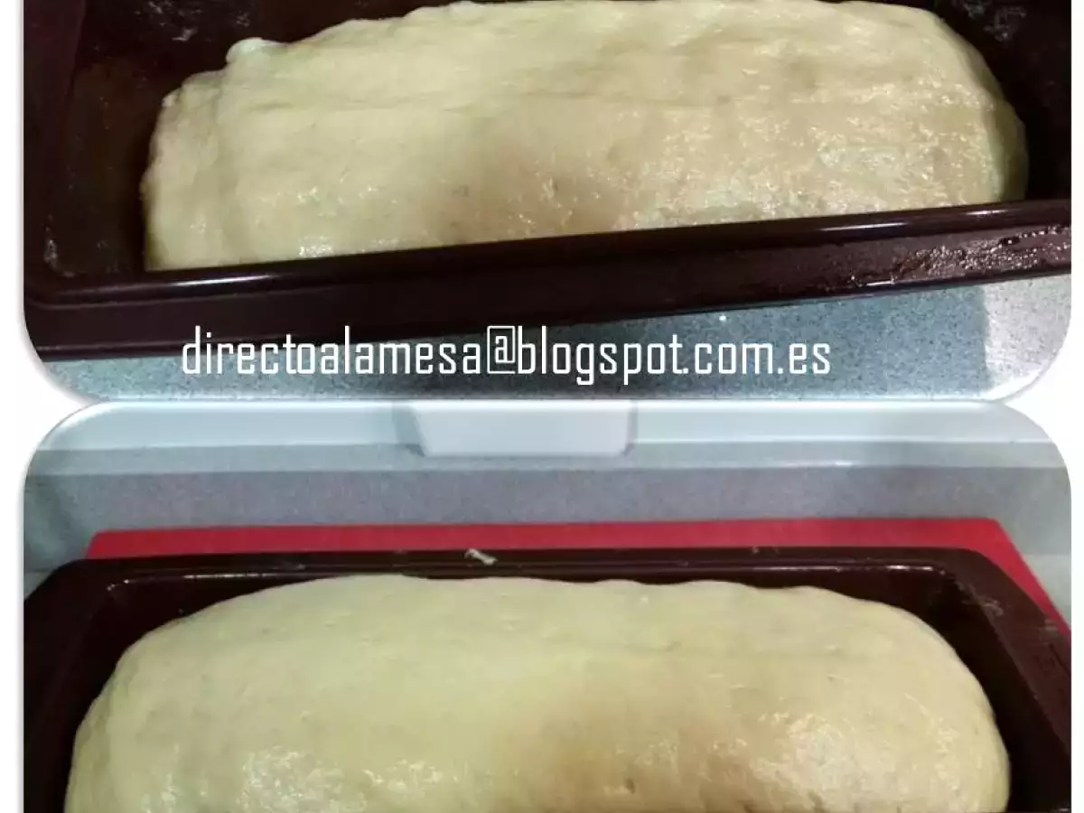 Pan de leche en plum cake