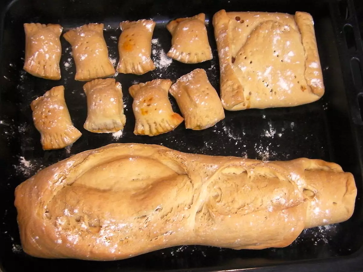 Pan de leche y bollos preñados - foto 3