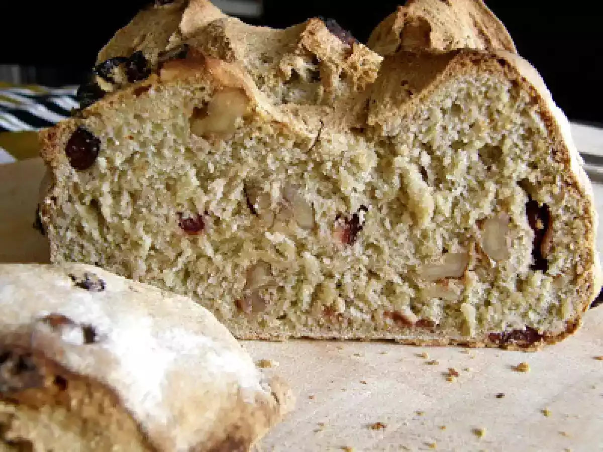 Pan de maíz con nueces y arándanos. - foto 3