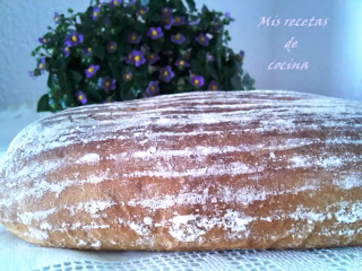 Pan de maíz fresco