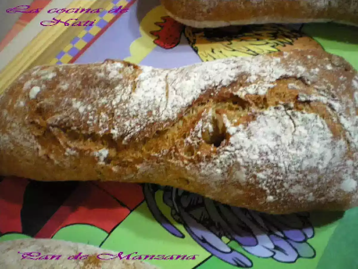 PAN DE MANZANA, SIDRA Y CANELA. - foto 2