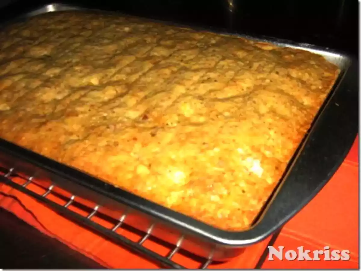 PAN DE MANZANA Y NARANJA CON NUECES Y PASAS.- PAN RÁPIDO RECETA - foto 2