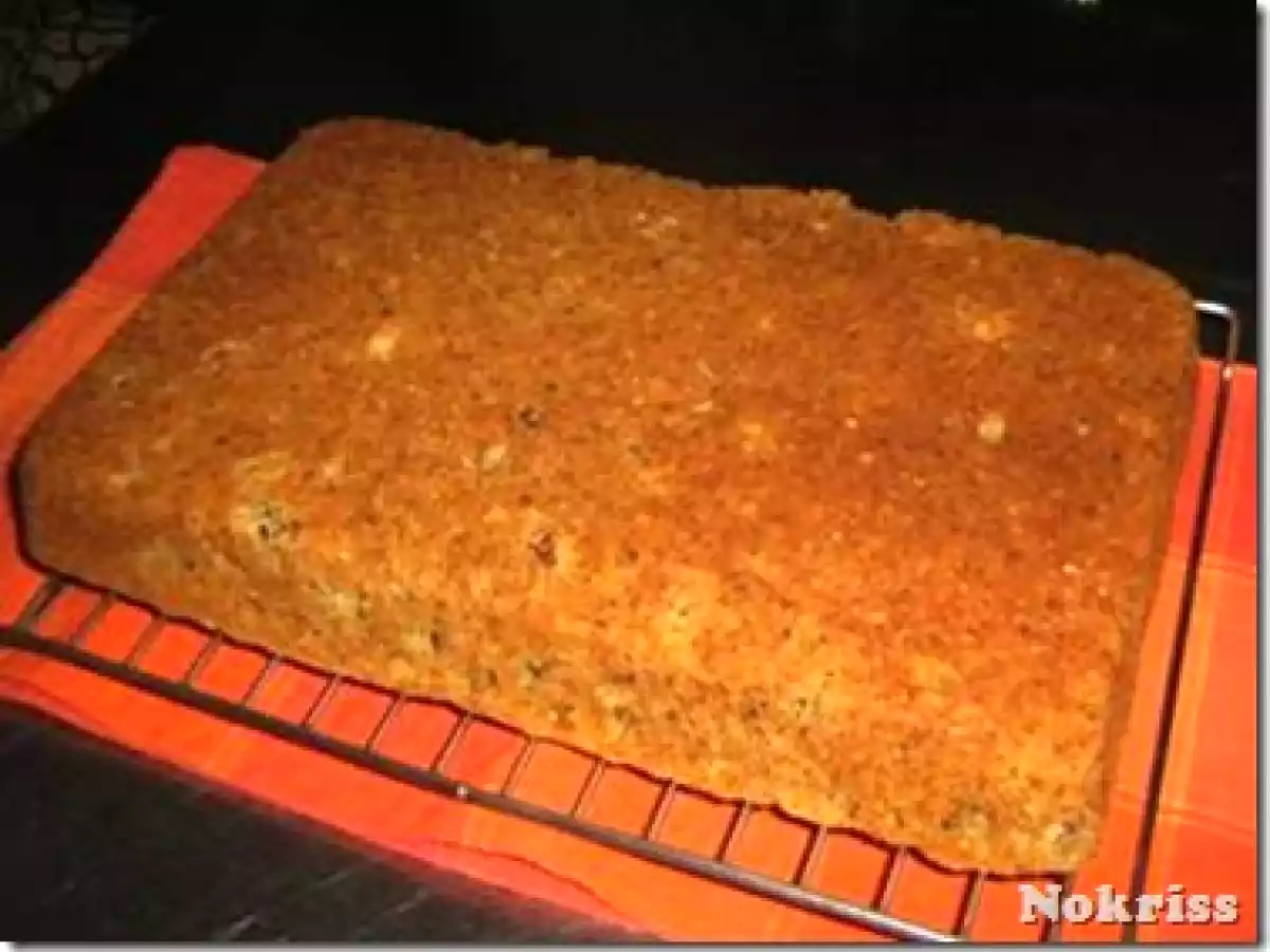 PAN DE MANZANA Y NARANJA CON NUECES Y PASAS.- PAN RÁPIDO RECETA - foto 4