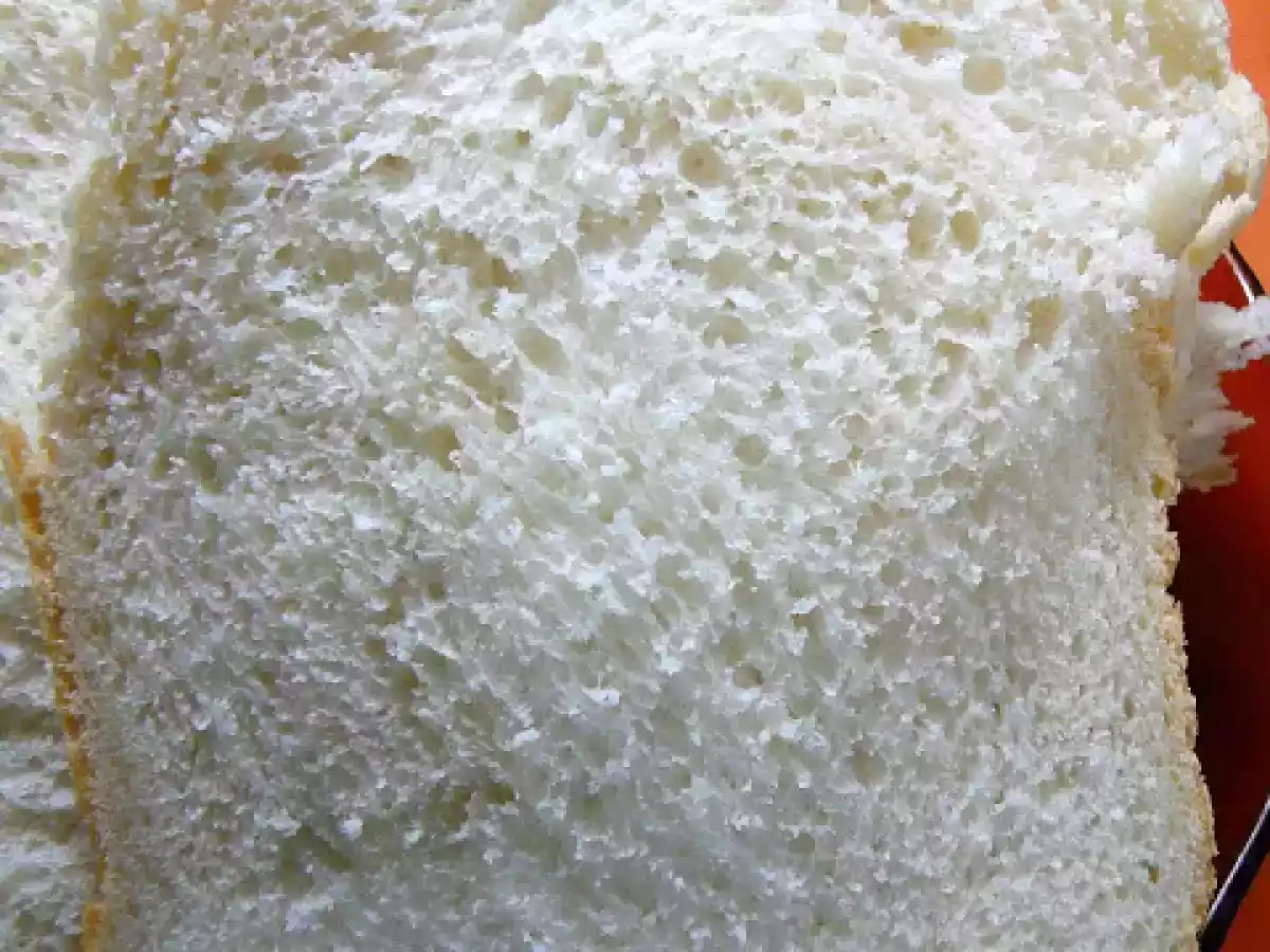 Pan de miga en la Moulinex