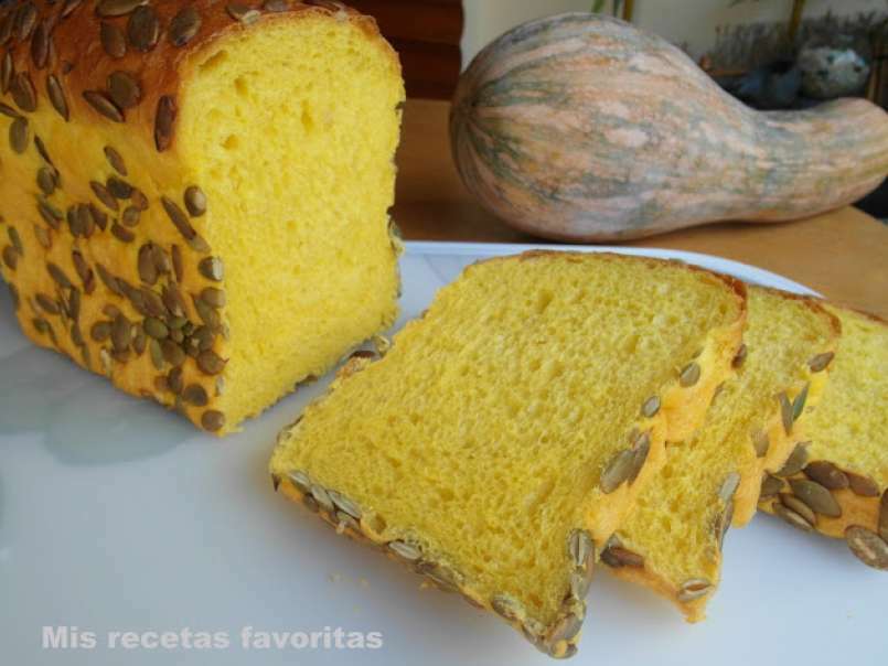 Pan de molde con calabaza y miel, foto 4