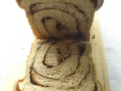 Pan de molde de canela