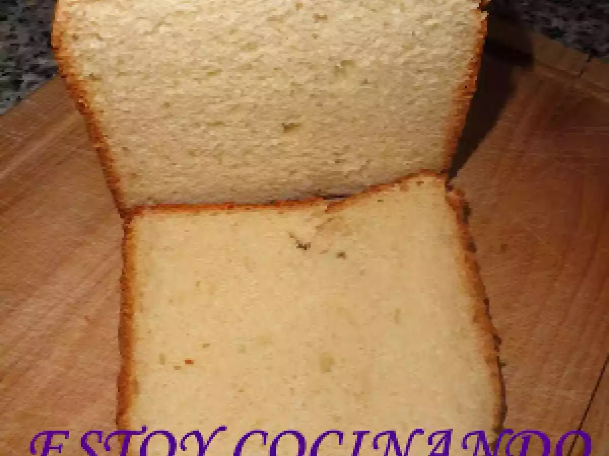 Pan de molde en panificadora