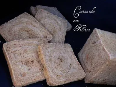 Pan de molde semi-integral con masa madre con extracto de malta - foto 3