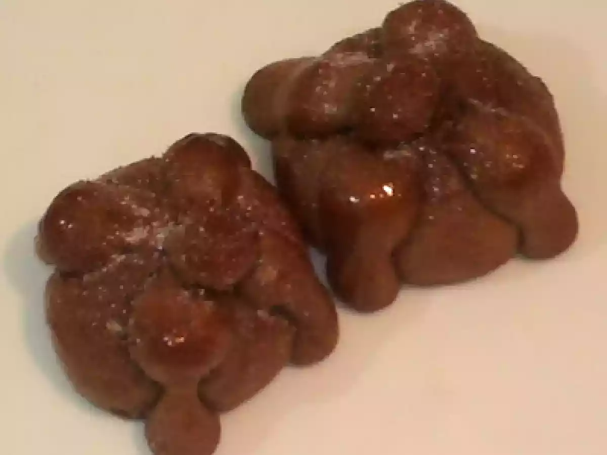 PAN DE MUERTO DE CHOCOLATE RELLENO Y PAN DE ANIMAS - foto 2