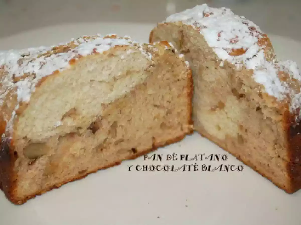 PAN DE PLÁTANO Y CHOCOLATE BLANCO (PANIFICADORA) - foto 2