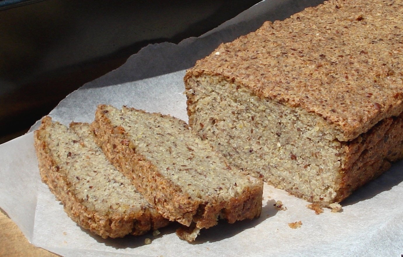 Pan de quinoa (sin gluten, sin lácteos) Receta Petitchef